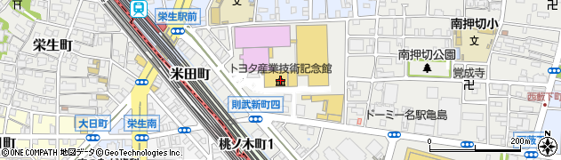 トヨタ産業技術記念館周辺の地図