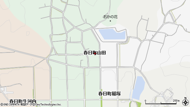 〒669-3401 兵庫県丹波市春日町山田の地図
