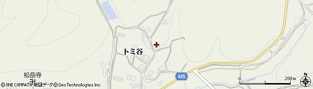 京都府船井郡京丹波町実勢トミ谷63周辺の地図