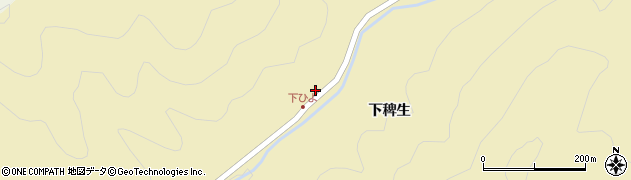 京都府南丹市日吉町生畑札ノ辻周辺の地図