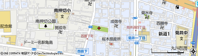 櫻木公園周辺の地図