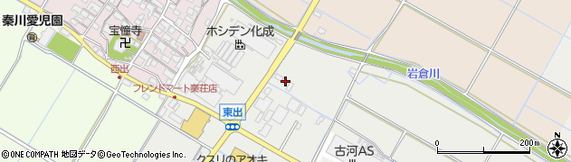 滋賀県愛知郡愛荘町東出520周辺の地図