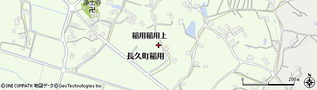 島根県大田市長久町（稲用稲用上）周辺の地図