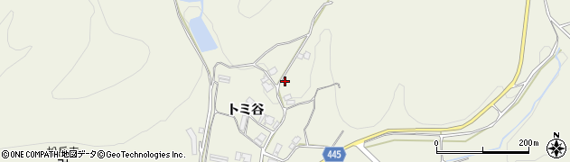 京都府京丹波町（船井郡）実勢（トミ谷）周辺の地図