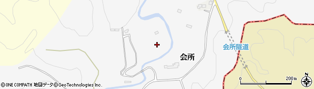 千葉県大多喜町（夷隅郡）会所周辺の地図