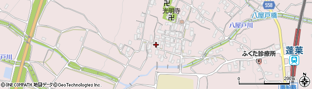 滋賀県大津市八屋戸1462周辺の地図