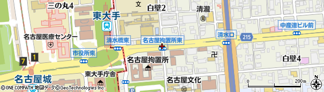 名古屋拘置所東周辺の地図