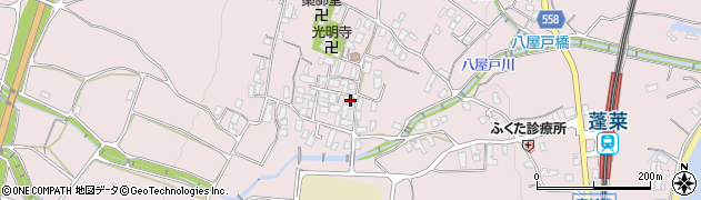 滋賀県大津市八屋戸1456周辺の地図