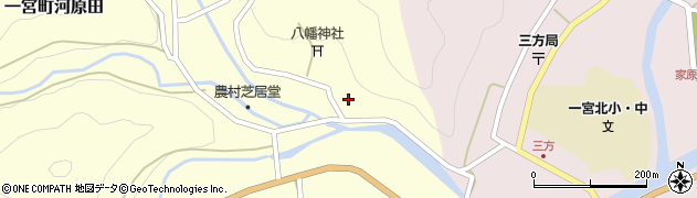 兵庫県宍粟市一宮町河原田1373周辺の地図