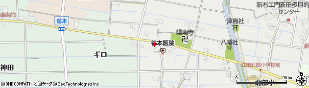 竹田薬局立田店周辺の地図