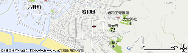 千葉県夷隅郡御宿町岩和田周辺の地図