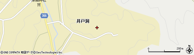 愛知県豊田市惣田町（トヤガ子）周辺の地図