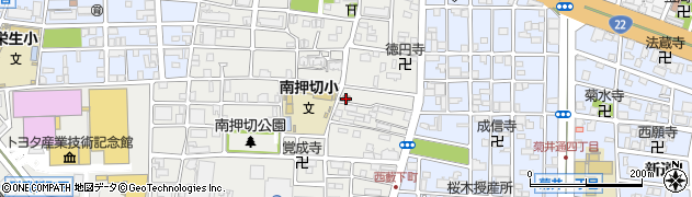 名古屋南押切郵便局周辺の地図