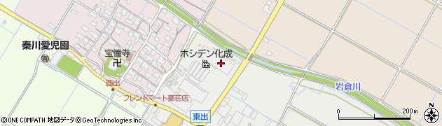 ホシデン化成株式会社周辺の地図
