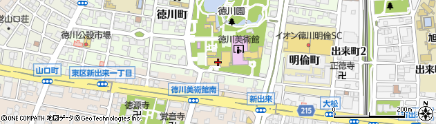 名古屋市蓬左文庫周辺の地図