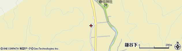 京都府船井郡京丹波町鎌谷下浅谷周辺の地図