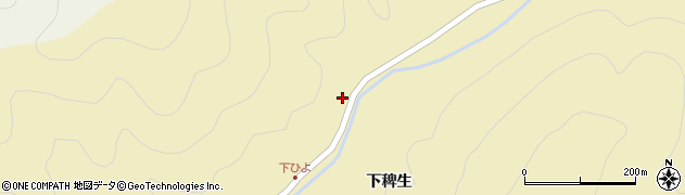 京都府南丹市日吉町生畑札ノ辻23周辺の地図