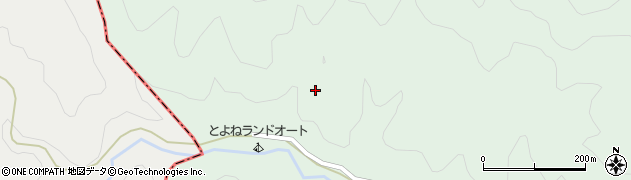 愛知県豊根村（北設楽郡）坂宇場（葦ノ平）周辺の地図