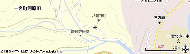 兵庫県宍粟市一宮町河原田1340周辺の地図