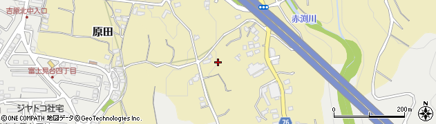 静岡県富士市間門119周辺の地図