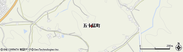 島根県大田市五十猛町周辺の地図