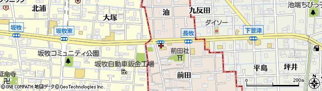 愛知トヨタ自動車大治店周辺の地図