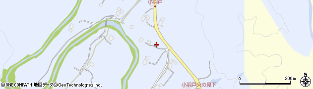 千葉県勝浦市小羽戸166周辺の地図