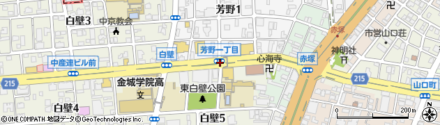 芳野１周辺の地図