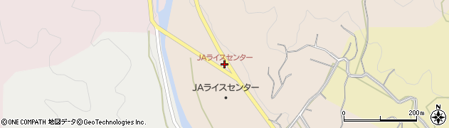 JAライスセンター周辺の地図