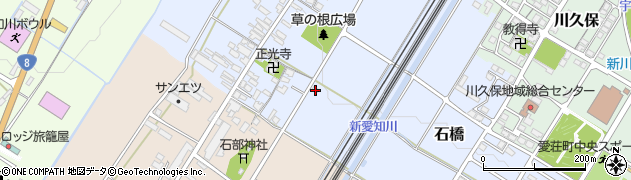 滋賀県愛知郡愛荘町石橋943周辺の地図