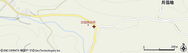 愛知県豊田市加塩町広見周辺の地図