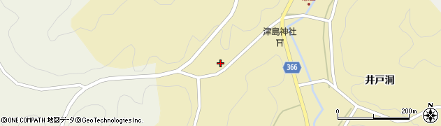 愛知県豊田市惣田町（イドクゴ洞）周辺の地図