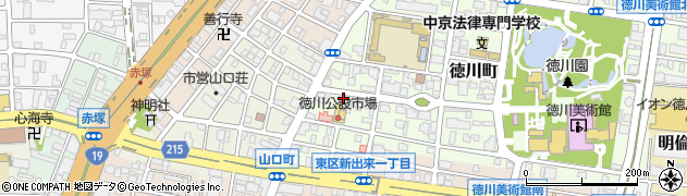 愛知県名古屋市東区徳川町512周辺の地図
