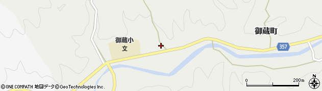 愛知県豊田市御蔵町（寺ノ下）周辺の地図