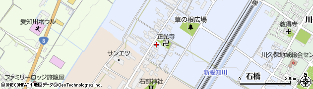 滋賀県愛知郡愛荘町石橋638周辺の地図