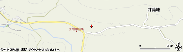 愛知県豊田市加塩町（日面）周辺の地図