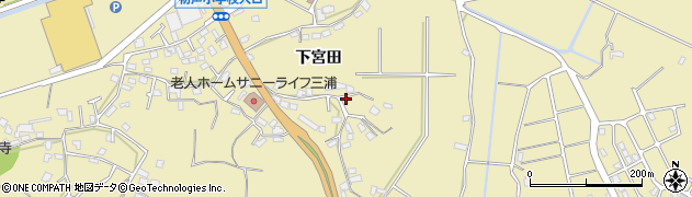 下宮田公園周辺の地図