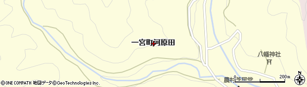 兵庫県宍粟市一宮町河原田周辺の地図