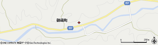 愛知県豊田市御蔵町（池鳥）周辺の地図