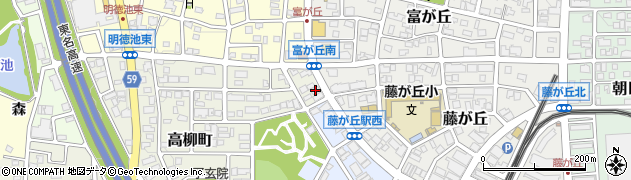 愛知県名古屋市名東区高柳町704周辺の地図