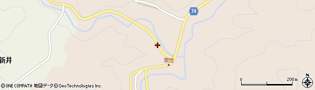 愛知県豊根村（北設楽郡）三沢（坂尻）周辺の地図