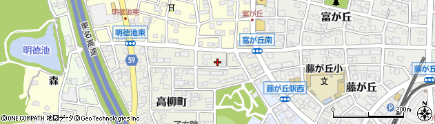 愛知県名古屋市名東区高柳町510周辺の地図