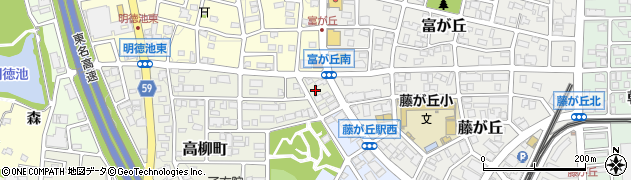 愛知県名古屋市名東区高柳町708周辺の地図