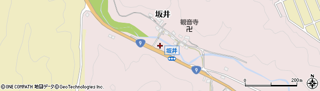 京都府船井郡京丹波町坂井小牛ケ谷周辺の地図