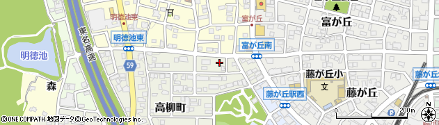 愛知県名古屋市名東区高柳町506周辺の地図