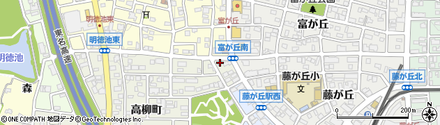 愛知県名古屋市名東区高柳町701周辺の地図