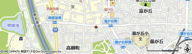 愛知県名古屋市名東区高柳町507周辺の地図