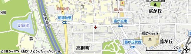 愛知県名古屋市名東区高柳町501周辺の地図