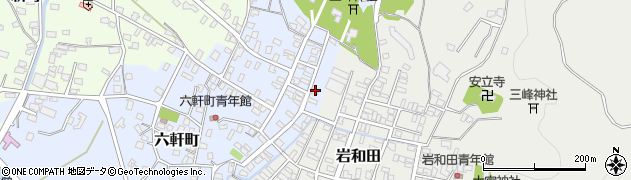 花崎整体院周辺の地図
