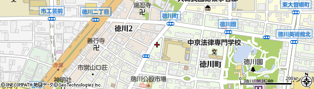 愛知県名古屋市東区徳川町1508周辺の地図